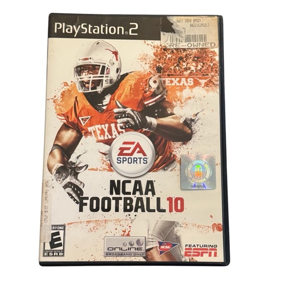 NCAA College Football 10 Sony PlayStation 2 PS2 - Complete with Manual - Picture 1 of 3
